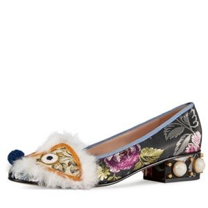 Kimberly Brocade Gucci Ballet Flat